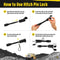 Extra Long Trailer Hitch Lock Pin Heavy Duty Tow Towing Hitch Lock Receiver