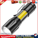 XPE+COB LED USB Rechargeable Portable Torch Zoomable Household Flashlight Newly