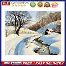 5D DIY Four Season Scenery Full Drill Diamond Painting Embroidery Craft(D)