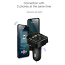 Car FM Transmitter Bluetooth 5.0 Handsfree U Disk TF MP3 Player 4.1A USB Charger