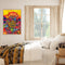 Abstract Sun Flower Oil Paint By Numbers Kit DIY Frameless Drawing for Adul