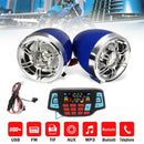Tuankay Motorcycle Handlebar Audio System Bluetooth USB TF FM Radio MP3 Speakers