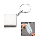 Keychain  Keyring Retractable Ruler Gauging Tool Measuring Tools Tape Measures