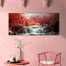 Maple Forest Waterfall Oil Paint By Numbers Kits Picture DIY Gift for Adults Kid