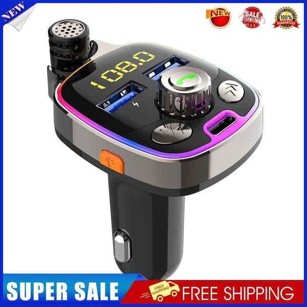 Bluetooth-Compatible USB2.0 Car MP3 Phone USB Charger Flash Disk TF Card Player