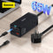 Baseus 65W GaN3 Pro Desktop Charger Power Strip Charging Station (Black) Newly