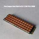 For M.2 2280 PCI-E NVME SSD Heat Sink Hard Disk Computer Cooler Copper Radiat