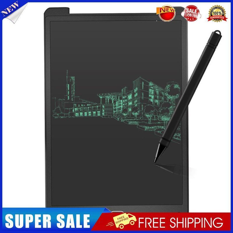 12 inch Digital LCD Writing Tablet Electronic Drawing Pads Board (Black)