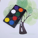 Creative Body Face Watercolor Paints Kid DIY Painting Pigments Tool(8 Color