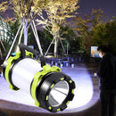 LED Camping Light 3600mAh Power Bank Flashlight IP44 Searchlight Emergency Torch