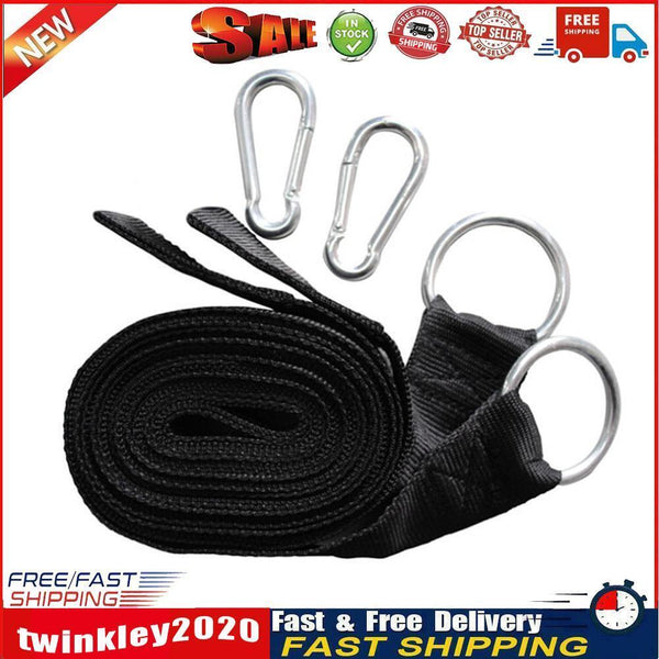 Hammock Tie Rope Outdoor Camping Travel Nylon Hanging Swing Strap Belt Newly