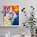 Oil Paint By Numbers Animal Color Drawing Frameless Hand Painted Picture Decor