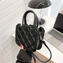 Women PU Leather Solid Color Crossbody Bag Ladies Cute Pure Messenger Handbag