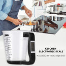 Electronic Measuring Cup Kitchen Scales Digital Measurement Cups (Black)