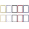 Diamond Painting Magnetic Frame for Art Photo Self-Adhesive (Red Glossy)