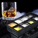 Silicone Ice Cube Trays for Freezer 8 Cells Ice Molds for Drinks (w/ Lid) Newly
