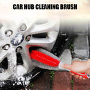 Car Wheel Hub Cleaner Brush Car Tyre Tire Rim Scrub Cleaning Mud Dirt Remover