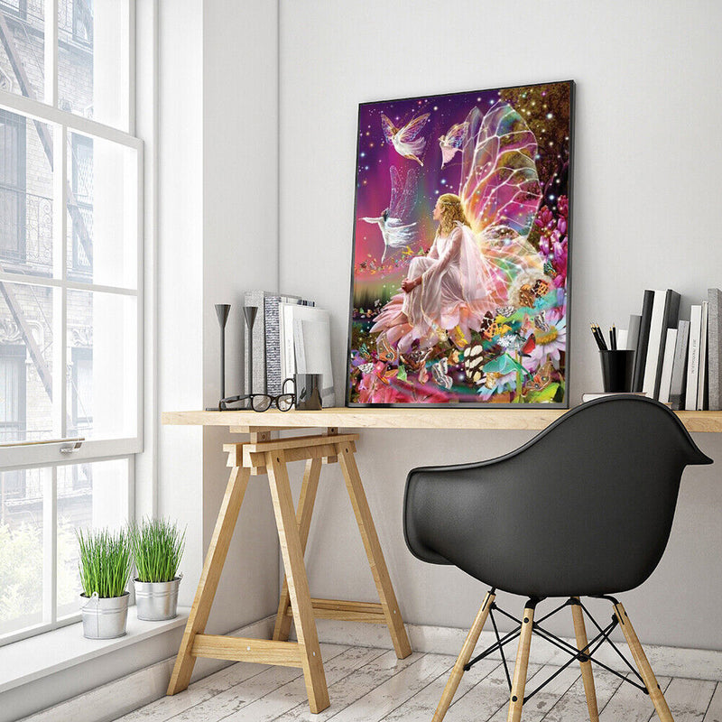 5D Diamond Painting DIY Angel Full Round Drill Mosaic Craft Home Decoration Gift