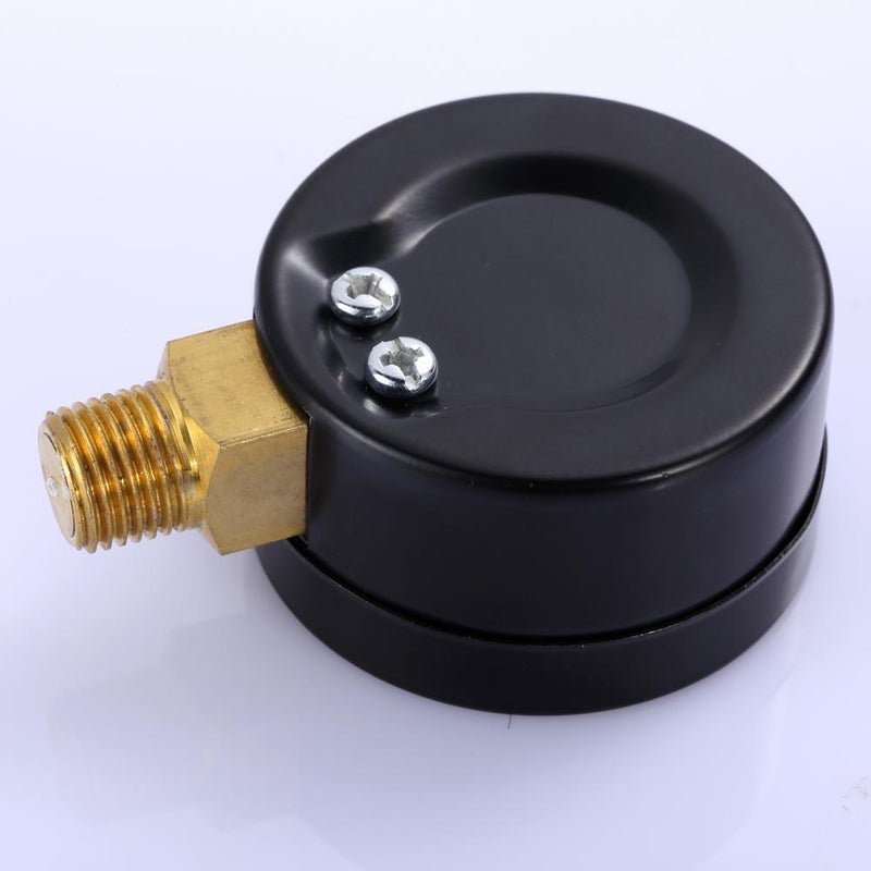 100 PSI 0.25in Air Pressure Gauge Meter Hydraulic Tester Dial Manometer