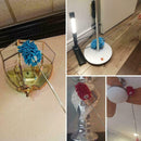 EXTENDABLE TELESCOPIC MICROFIBRE FEATHER DUSTER CLEANING EXTENDING BRUSH. L6Z4