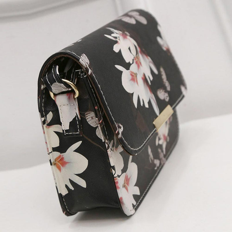 Women Crossbody Messenger bags Handbag Purse Sling Shoulder bags(Black)