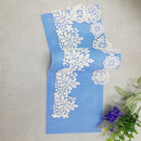 40cm Flower Lace Silicone Mold Cake Border Fondant Mat Mould Baking Soap Craft