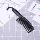 Pro Wide Tooth Hair Comb Antistatic Barber Styling Brush with Curved Hook Newly