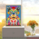 5D Luminous Diamond Painting DIY Animal Full Round Drill Home Decoration Gift