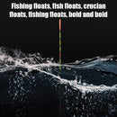 Fishing Float Wood Fluorescent Bobber Luminous Fishing Light Floats Accesso