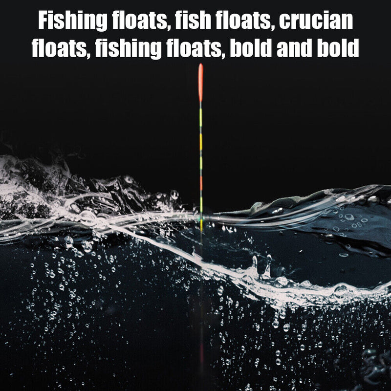 Fishing Float Wood Fluorescent Bobber Luminous Fishing Light Floats Accesso