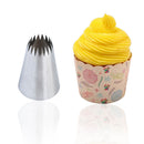 5Pcs Large Icing Piping Nozzle Russian Pastry Tips Baking Mold Cake Decor Set~