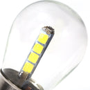 LED Bulb 1157 BAY15D 3030 SMD Glass Turn Signal Brake Light Bulb (White) Newly