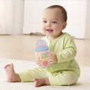 Bite Teether Milk Bottle Children Toys Education Soothing Vocal Music Phone