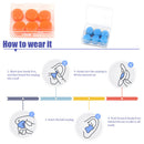 Soft Earplugs Silicone Waterproof Dust-Proof Water Sports Swimming Pool Ear P