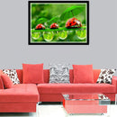 Green Leaf Ladybug 5D Diamond Painting Embroidery DIY Cross Stitch Decor Newly