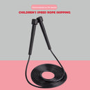 Speed Jump Rope Gym Sports Fitness Training Exercise Skipping Rope (Black) Newly