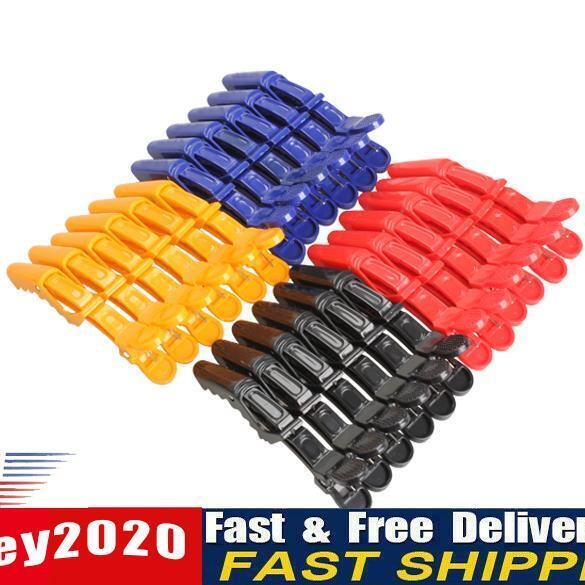 6Pcs Matte Sectioning Clips Clamps Hairdressing Salon Hair Grip Crocodile Newly