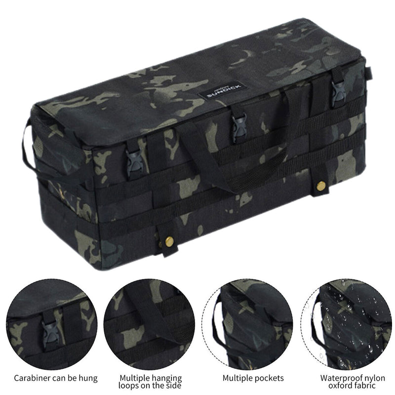 #A Storage Bags Molle Waterproof Oxford Cloth Hanging Pocket EDC Tool Bag