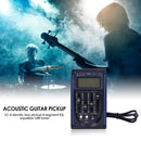 LC-4 4 Band Acoustic Guitar Pickup Preamp EQ LCD Tuner System Equalizer Newly