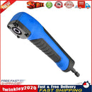 90 Degree Right Angle Extension Screwdriver Socket Holder Adapter (Blue) Newly