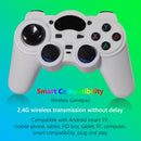 2.4G Wireless Gaming Controller USB Receiver Joystick (No stand White) Newly