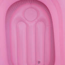 Thickened Inflatable Bathtub Portable Pool Swimming Ring for Kids (Pink) Newly