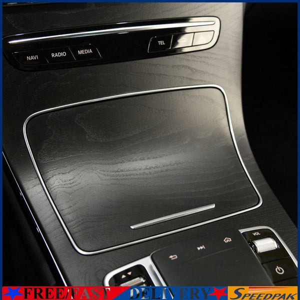 Ashtray Cup Holder Strip Trim Chrome for Mercedes Benz W253 W205 2015-2020 #F