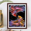 5D Diamond Painting Full Circle Diamond Goldfish Tour