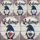 Gnome Door Hanger Welcome Door Hanging Plate Decoration Ornament SALE HOT U1V2