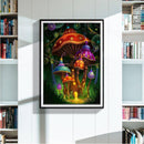Mushroom Painting 5D Diamond Embroidery DIY Crafts Cross Stitch Home Decor