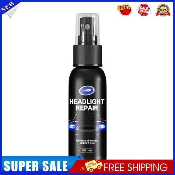 Headlight Maintenance Liquid Headlamp Polishing Agent Fluid Spray (30ml)