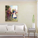 5D Kit Rhinestone Pictures DIY Old Couples Full Square Drill Diamond Painting