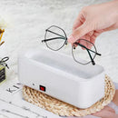 Ultrasonic Cleaner Washer USB Portable Jewelry Necklace Glasses Cleaning Bo
