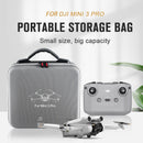 For DJI Mini 3 Pro Portable Crossbody PU Waterproof Drop-resistant Storage Bag